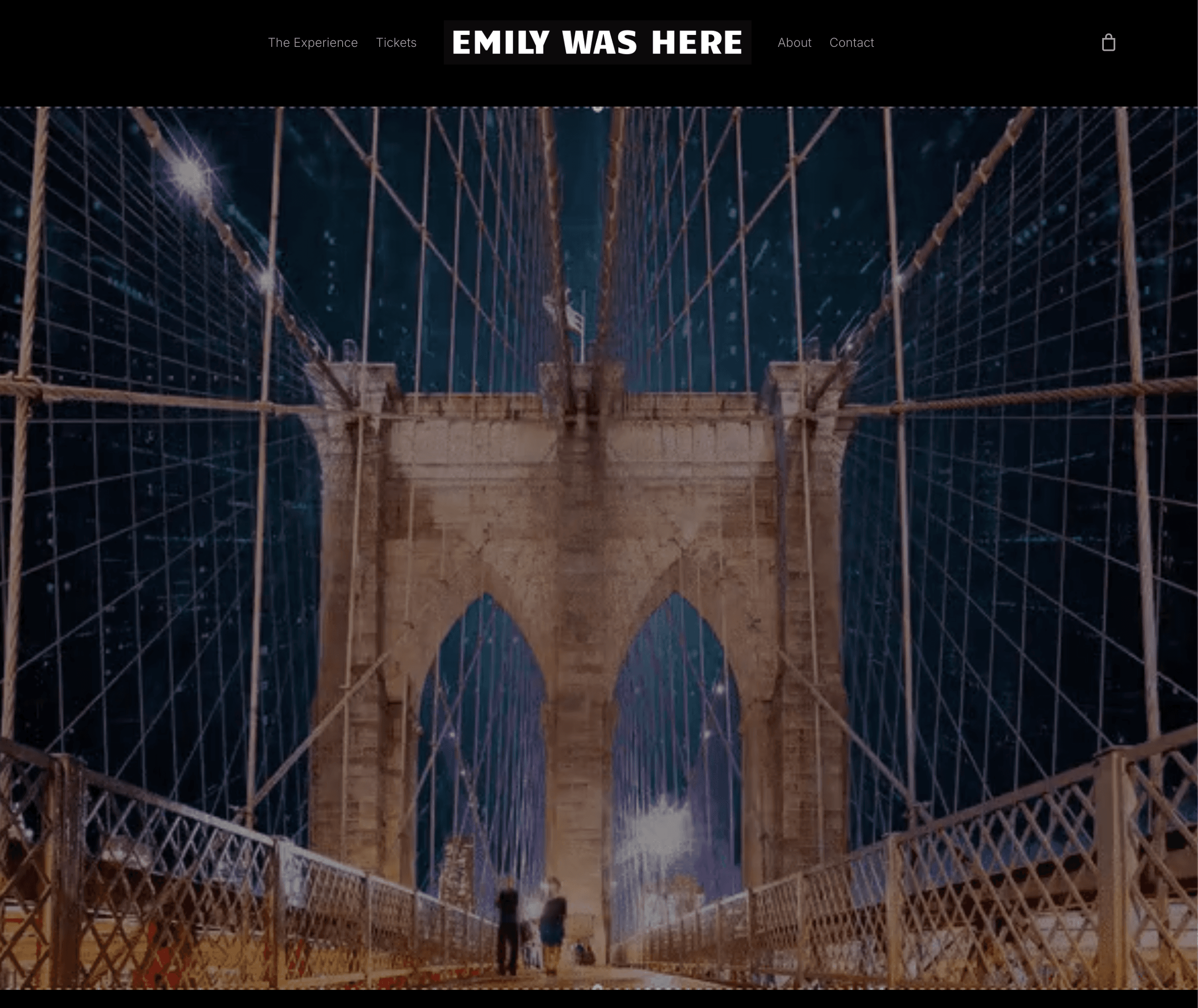 Emily Was Here — Brooklyn Bridge Experience background